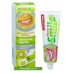 Зубная паста Лечебные травы Beauty Smile Natural Herbs, 100 мл
