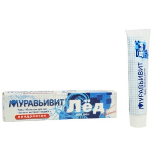 Муравьивит ® "Лед" крем-бальзам для ног с экстрактом пиявки и хондроитином, 44 мл