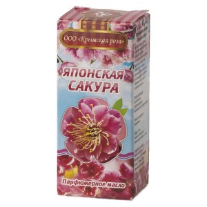 Крымская роза Японская сакура парфюмерное масло (10мл)