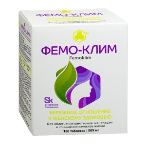 Фемо-Клим БАД, № 120 табл. х 505 мг